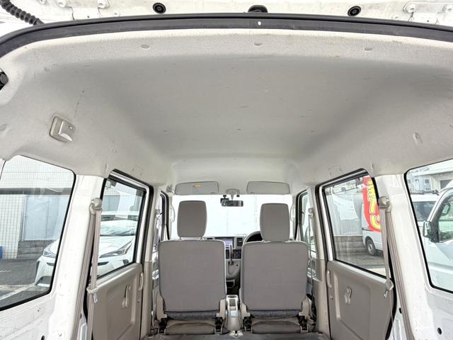 エブリイ ＰＣ　キーレス　ドラレコ　ＥＴＣ　テレビ　ナビ　タイミングチェーン　パワーウインドウ　パワーステアリング　エアバック　エアコン　走行距離６５５００ｋｍ　軽バン　ハイルーフ　積載量３５０ｋｇ　乗車定員４名（40枚目）