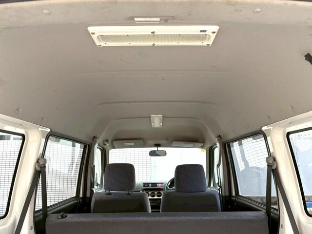 アクティバン SDX キーレス パワーウインドウ パワーステアリング エアバック エアコン 走行距離112400km 軽バン 軽箱 ハイルーフ 積載量350kg 乗車定員4名(35枚目)