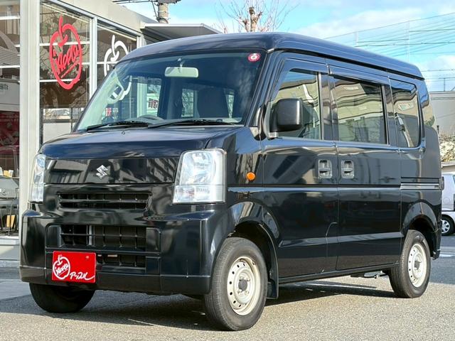 エブリイ PC キーレス ETC ナビ テレビ タイミングチェーン パワーウインドウ パワーステアリング エアバック エアコン 走行距離113700km 軽バン 軽箱 ハイルーフ 積載量350kg 乗車定員4名(8枚目)