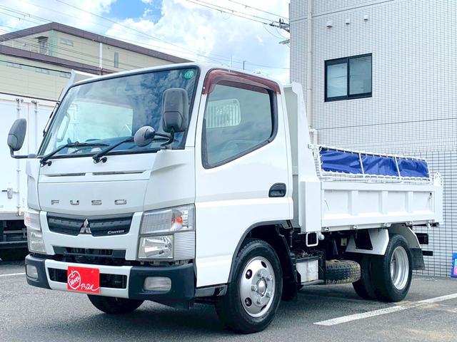 キャンター ダンプ　３．０ｔ　ダンプ　低床　キーレス　ＥＴＣ　電格ミラー　パワーステアリング　パワーウィンドウ　エアバック　エアコン　走行距離８７６００ｋｍ（4枚目）