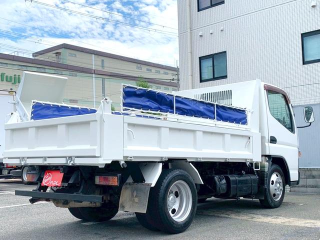 キャンター ダンプ　３．０ｔ　ダンプ　低床　キーレス　ＥＴＣ　電格ミラー　パワーステアリング　パワーウィンドウ　エアバック　エアコン　走行距離８７６００ｋｍ（10枚目）