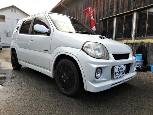 HN22S keiワークス 5MT 4WDスズキスポーツエアロ 車検令和5年8月 新作