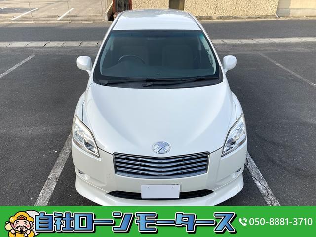 240F 自社ローン全国対応 エアロ HDDナビ DVD MD SD AUX端子 MSV 三列シート 革巻きステア・シフト メッキグリル HIDヘッドライト 純正アルミホイール スマートキー ETC(33枚目)