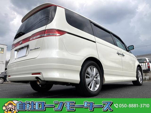 GエアロHDDナビスペシャルパッケージ 自社ローン 全国対応 最長84回 両パワースライド 黒ハーフレザーシート HDDインターナビ フルセグTV DVD MSV Bカメラ スマートキー ETC 大型センターコンソール リバース連動ミラー(18枚目)