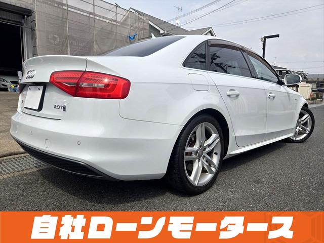 Ａ４ ２．０ＴＦＳＩ　Ｓラインパッケージ　エアロ　ＨＤＤナビフルセグＤＶＤＢｌｕｅｔｏｏｔｈオーディオ　Ｂカメラ　ソナーＳライン黒ハーフレザー　パワーシート　カーテシランプ　アイドリングストップ　リアフォグ　純正１８ＡＷ（41枚目）