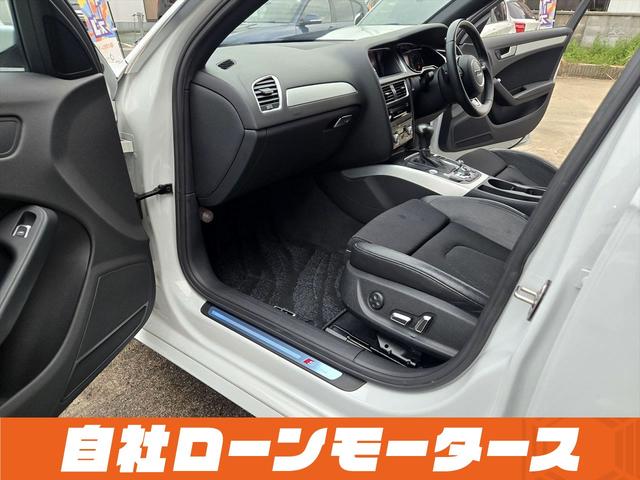 Ａ４ ２．０ＴＦＳＩ　Ｓラインパッケージ　エアロ　ＨＤＤナビフルセグＤＶＤＢｌｕｅｔｏｏｔｈオーディオ　Ｂカメラ　ソナーＳライン黒ハーフレザー　パワーシート　カーテシランプ　アイドリングストップ　リアフォグ　純正１８ＡＷ（47枚目）