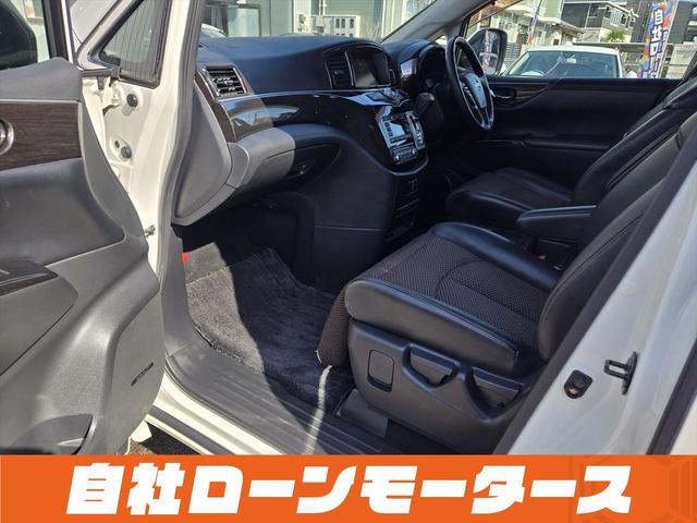 エルグランド ２５０ハイウェイスター　純正フリップダウンモニター　両側パワースライドドア　ＨＤＤナビフルセグＤＶＤ　Ｂｌｕｅｔｏｏｔｈオーディオ　アラウンドビューモニター　前後ソナー　ハーフレザーシート　オットマン　　ＢＯＳＥサウンド（48枚目）