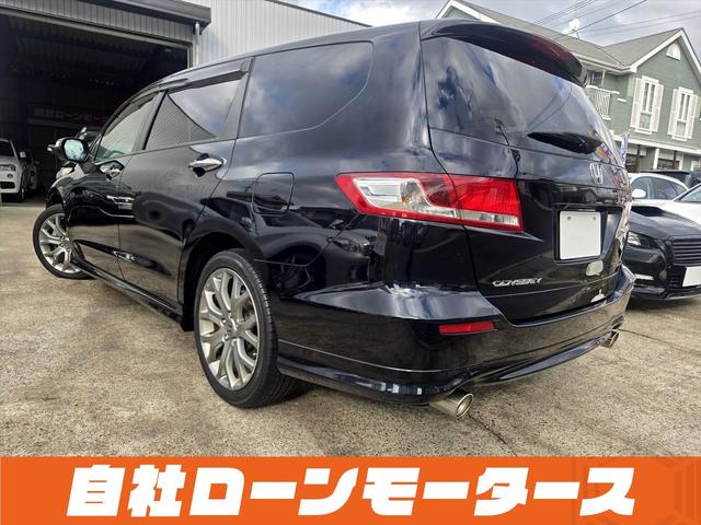 オデッセイ アブソルート エアロ 純正HDDナビフルセグDVD MSV マルチビューカメラ クルーズコントロール ハーフレザーシート ステアリングスイッチ 純正18AW オートHIDヘッドライト フォグ キーレスエントリーキー(9枚目)