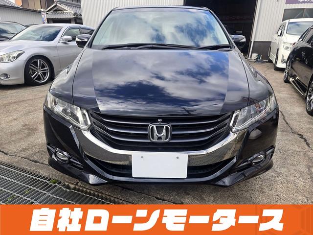 オデッセイ アブソルート エアロ 純正HDDナビフルセグDVD MSV マルチビューカメラ クルーズコントロール ハーフレザーシート ステアリングスイッチ 純正18AW オートHIDヘッドライト フォグ キーレスエントリーキー(11枚目)