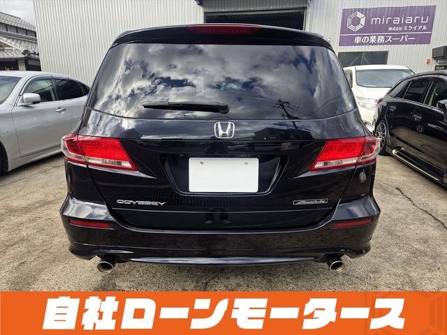 オデッセイ アブソルート エアロ 純正HDDナビフルセグDVD MSV マルチビューカメラ クルーズコントロール ハーフレザーシート ステアリングスイッチ 純正18AW オートHIDヘッドライト フォグ キーレスエントリーキー(14枚目)