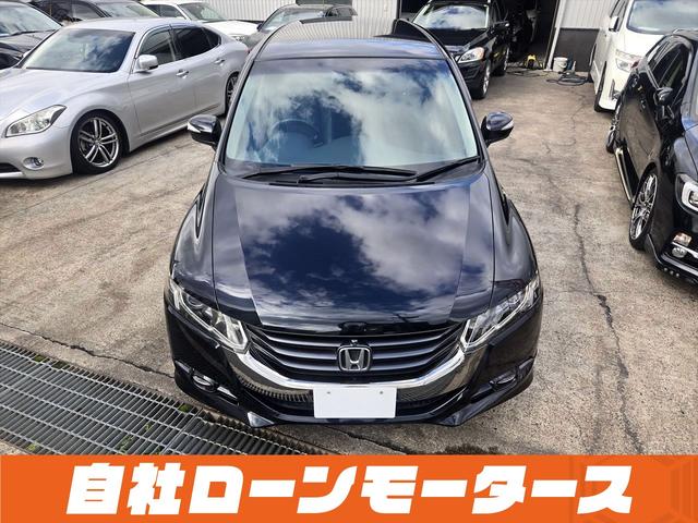 オデッセイ アブソルート エアロ 純正HDDナビフルセグDVD MSV マルチビューカメラ クルーズコントロール ハーフレザーシート ステアリングスイッチ 純正18AW オートHIDヘッドライト フォグ キーレスエントリーキー(32枚目)