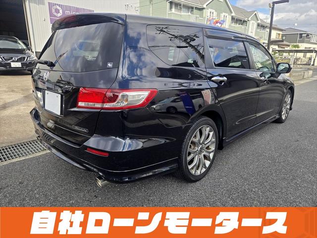 オデッセイ アブソルート エアロ 純正HDDナビフルセグDVD MSV マルチビューカメラ クルーズコントロール ハーフレザーシート ステアリングスイッチ 純正18AW オートHIDヘッドライト フォグ キーレスエントリーキー(65枚目)