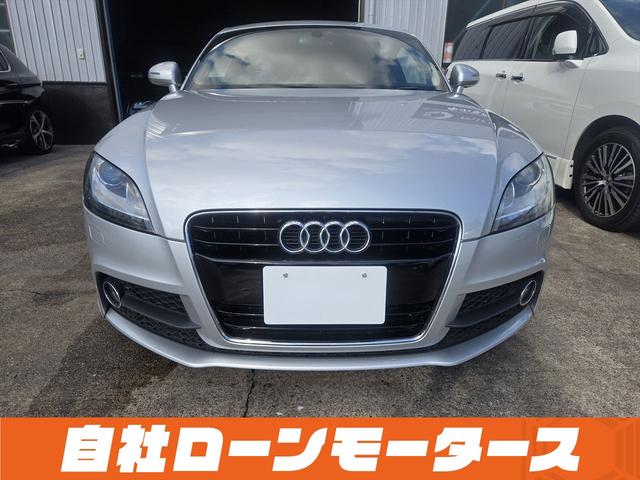 TTクーペ 1.8TFSI Sラインパッケージ Sラインロゴ入り半革シート+ステアリング 電動リアウィング ナビフルセグCDDVD Bluetooth Bカメラ ミラーヒーターパドルシフト スペアキーオートHIDライト フォグリアフォグ純正17AW(10枚目)