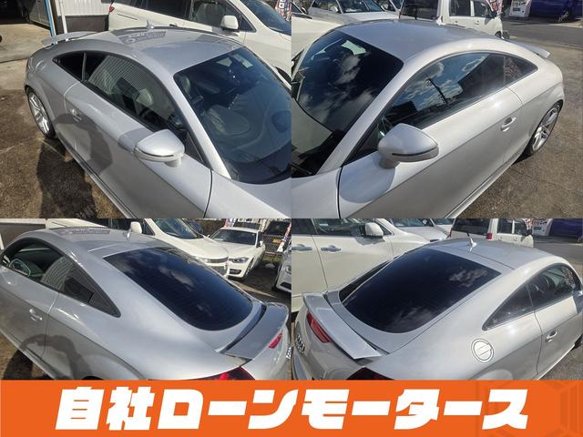 TTクーペ 1.8TFSI Sラインパッケージ Sラインロゴ入り半革シート+ステアリング 電動リアウィング ナビフルセグCDDVD Bluetooth Bカメラ ミラーヒーターパドルシフト スペアキーオートHIDライト フォグリアフォグ純正17AW(18枚目)