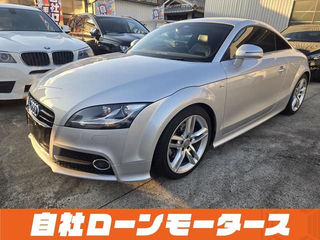 TTクーペ 1.8TFSI Sラインパッケージ Sラインロゴ入り半革シート+ステアリング 電動リアウィング ナビフルセグCDDVD Bluetooth Bカメラ ミラーヒーターパドルシフト スペアキーオートHIDライト フォグリアフォグ純正17AW(44枚目)