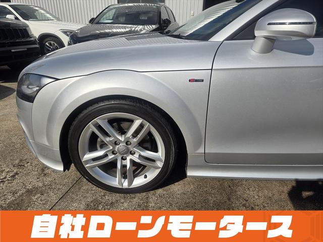 TTクーペ 1.8TFSI Sラインパッケージ Sラインロゴ入り半革シート+ステアリング 電動リアウィング ナビフルセグCDDVD Bluetooth Bカメラ ミラーヒーターパドルシフト スペアキーオートHIDライト フォグリアフォグ純正17AW(45枚目)