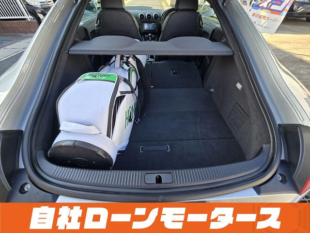 TTクーペ 1.8TFSI Sラインパッケージ Sラインロゴ入り半革シート+ステアリング 電動リアウィング ナビフルセグCDDVD Bluetooth Bカメラ ミラーヒーターパドルシフト スペアキーオートHIDライト フォグリアフォグ純正17AW(57枚目)