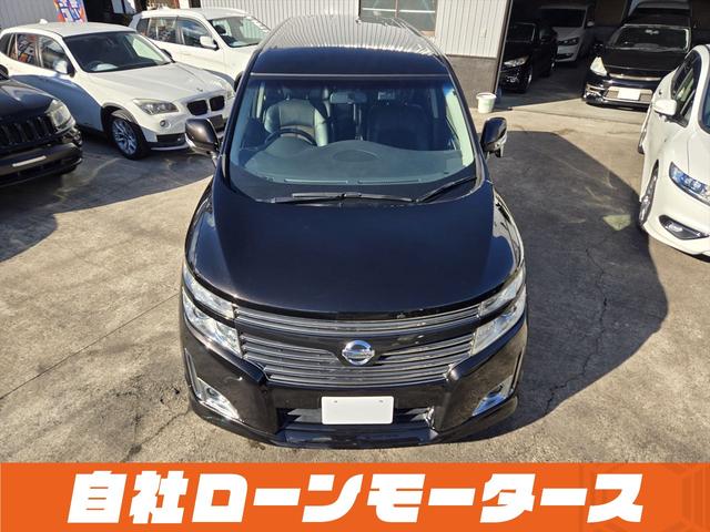 エルグランド ２５０ハイウェイスターアーバンクロム　ＡＬＰＩＮＥフリップダウンモニター　両側パワースライドドア　純正ナビフルセグＤＶＤ　Ｂｌｕｅｔｏｏｔｈ　Ｂカメラ　ハーフレザー　オットマン　ステアスイッチ　オートＨＩＤヘッドライト　フォグ純正１８ＡＷ（34枚目）