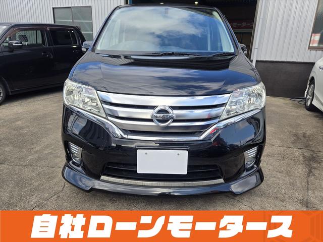 セレナ ハイウェイスター　Ｓ－ハイブリッド　エアロ　両側パワースライドドア　社外１８ＡＷ　ナビフルセグＤＶＤＢｌｕｅｔｏｏｔｈオーディオ　Ｂカメラ　クルーズコントロール　スペアキー　スマートキー　プッシュスタート　キャプテンシート　８人乗り（10枚目）