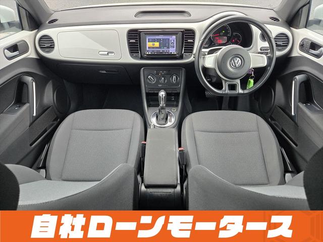 ザ・ビートル デザイン　オートクルーズ　ナビフルセグＣＤ　ＤＶＤ　ＳＤ　バックカメラ　ミラーヒーター　社外１７ＡＷ　ホワイトパネル　キーレスキー２　個シートリフター　電動ミラー　ドアバイザーＩＳＯＦＩＸ対応シート　ＦＦターボ（10枚目）