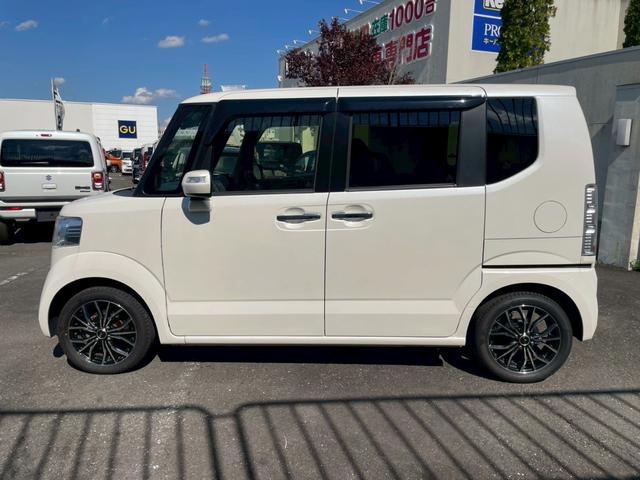 Ｎ－ＢＯＸ Ｇ・Ｌパッケージ　ナビ　バックカメラ　ドラレコ　ＥＴＣ　片側電動スライドドア　衝突被害軽減ブレーキ　スマートキー　アルミホイール　電動格納ミラー　オートエアコン　フルセグ／Ｂｌｕｅｔｏｏｔｈ接続／ＣＤ／ＤＶＤ（14枚目）