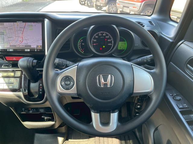 Ｎ－ＢＯＸ Ｇ・Ｌパッケージ　ナビ　バックカメラ　ドラレコ　ＥＴＣ　片側電動スライドドア　衝突被害軽減ブレーキ　スマートキー　アルミホイール　電動格納ミラー　オートエアコン　フルセグ／Ｂｌｕｅｔｏｏｔｈ接続／ＣＤ／ＤＶＤ（28枚目）