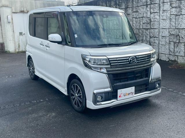 タント カスタムＸ　トップエディションＳＡＩＩ　片側電動スライドドア　衝突被害軽減ブレーキ　純正アルミホイール　フォグライト　ＣＤオーディオ　オートエアコン　スマートキー　電動格納式ミラー　アイドリングストップ　横滑り防止機能（9枚目）