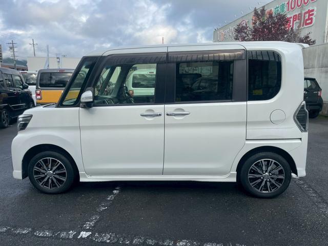タント カスタムＸ　トップエディションＳＡＩＩ　片側電動スライドドア　衝突被害軽減ブレーキ　純正アルミホイール　フォグライト　ＣＤオーディオ　オートエアコン　スマートキー　電動格納式ミラー　アイドリングストップ　横滑り防止機能（11枚目）