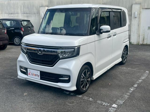 Ｎ－ＢＯＸカスタム Ｇ・Ｌホンダセンシング　ナビ　ＥＴＣ　片側電動スライドドア　衝突被害軽減ブレーキ　レーンキープアシスト　純正アルミホイール　フォグライト　アダプティブクルーズコントロール　運転席＆助手席シートヒーター　スマートキー（8枚目）