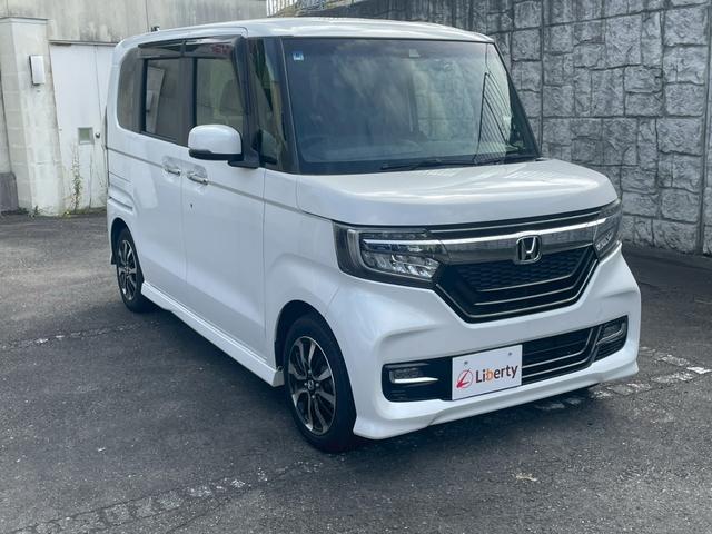 Ｎ－ＢＯＸカスタム Ｇ・Ｌホンダセンシング　ナビ　ＥＴＣ　片側電動スライドドア　衝突被害軽減ブレーキ　レーンキープアシスト　純正アルミホイール　フォグライト　アダプティブクルーズコントロール　運転席＆助手席シートヒーター　スマートキー（10枚目）