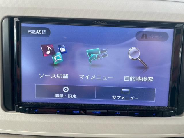 ムーヴキャンバス Ｌ　ＳＡＩＩＩ　ナビ　ＥＴＣ　衝突被害軽減ブレーキ　アルミホイール　アイドリングストップ　フルフラットシート　オートハイビーム　マニュアルエアコン　電動格納式ドアミラー　パワーウィンドウ　横滑り防止装置（5枚目）
