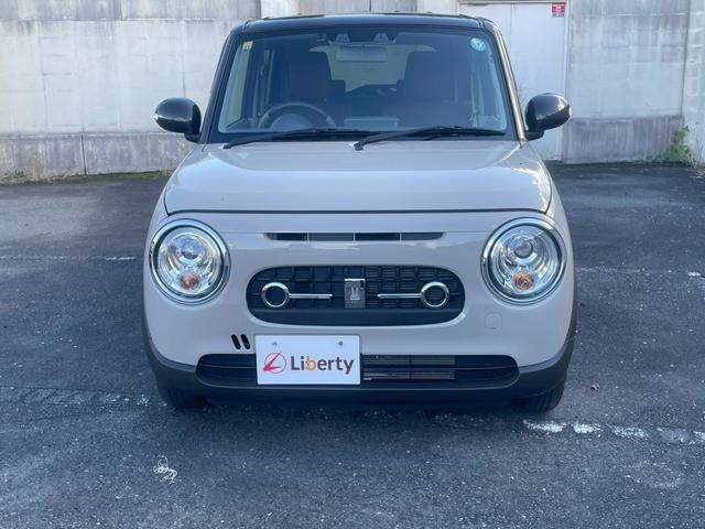 アルトラパンLC X ナビ ETC Bluetooth接続 衝突被害軽減ブレーキ レーンキープアシスト パーキングセンサー 前席シートヒーター オートライト ステアリングスイッチ アイドリングストップ USB充電(8枚目)