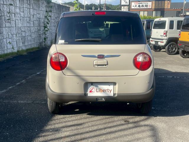 アルトラパンLC X ナビ ETC Bluetooth接続 衝突被害軽減ブレーキ レーンキープアシスト パーキングセンサー 前席シートヒーター オートライト ステアリングスイッチ アイドリングストップ USB充電(13枚目)