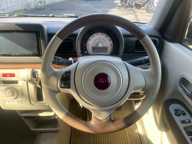 アルトラパンLC X ナビ ETC Bluetooth接続 衝突被害軽減ブレーキ レーンキープアシスト パーキングセンサー 前席シートヒーター オートライト ステアリングスイッチ アイドリングストップ USB充電(32枚目)