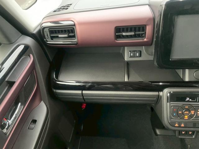 スペーシアカスタム ハイブリッドXS 両側電動スライドドア 衝突被害軽減ブレーキ アダプティブクルーズコントロール 純正アルミホイール LEDヘッドライト フォグライト シートヒーター ハンドルヒーター オットマン シートバックテーブル(47枚目)