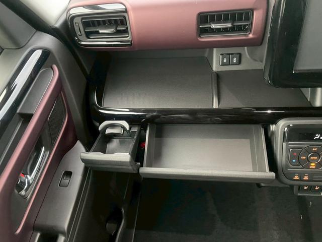 スペーシアカスタム ハイブリッドXS 両側電動スライドドア 衝突被害軽減ブレーキ アダプティブクルーズコントロール 純正アルミホイール LEDヘッドライト フォグライト シートヒーター ハンドルヒーター オットマン シートバックテーブル(48枚目)