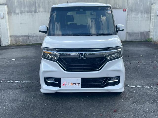 N-BOXカスタム G・Lホンダセンシング ナビ バックカメラ Bluetooth ETC 片側電動スライドドア 純正アルミホイール 衝突被害軽減ブレーキ レーンキープアシスト アダプティブクルーズコントロール スマートキー 電動格納式ミラー(10枚目)