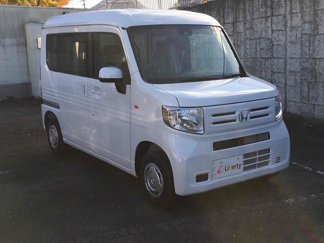 Ｎ－ＶＡＮ Ｌ　ＣＶＴ　衝突被害軽減システム　クリアランスソナー　オートクルーズコントロール　レーンアシスト　バックカメラ　両側スライドドア　アイドリングストップ　電動格納ミラー　オートライト　ＥＳＣ（6枚目）