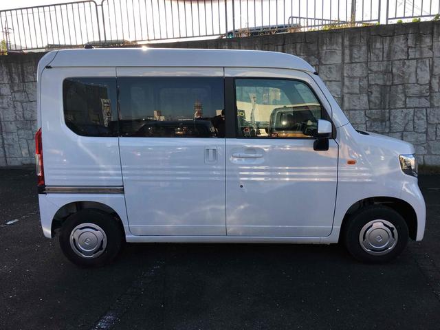 Ｎ－ＶＡＮ Ｌ　ＣＶＴ　衝突被害軽減システム　クリアランスソナー　オートクルーズコントロール　レーンアシスト　バックカメラ　両側スライドドア　アイドリングストップ　電動格納ミラー　オートライト　ＥＳＣ（7枚目）