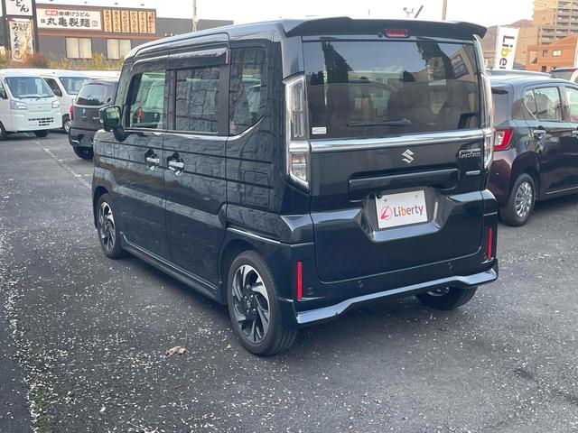 スペーシアカスタム ハイブリッドXS ETC バックカメラ 両側電動スライドドア クリアランスソナー オートクルーズコントロール レーンアシスト オートライト スマートキー アイドリングストップ 電動格納ミラー シートヒーター(17枚目)