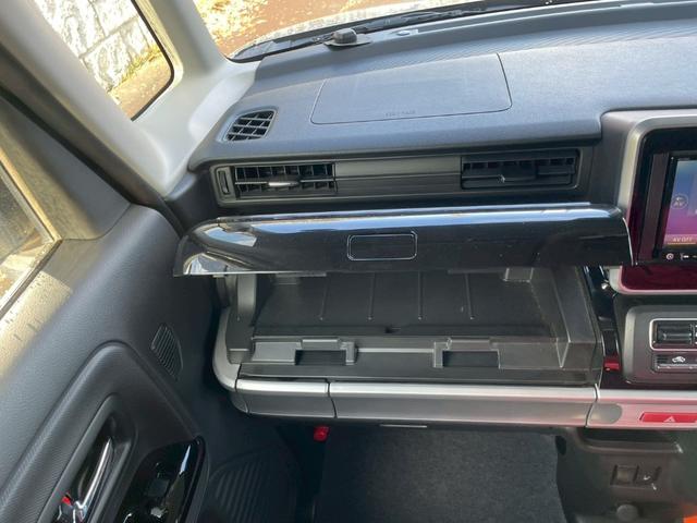 スペーシアカスタム ハイブリッドＸＳ　両側電動スライドドア　ナビ　クリアランスソナー　レーンアシスト　衝突被害軽減システム　オートライト　ＬＥＤヘッドランプ　スマートキー　アイドリングストップ　電動格納ミラー　シートヒーター　ベンチシート（45枚目）