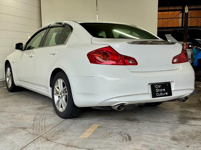 スカイライン 250GT Aパッケージ ドラレコ ETC 革調シートカバー パワーシート(7枚目)