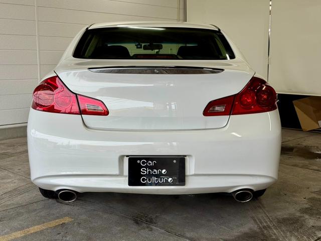 スカイライン 250GT Aパッケージ ドラレコ ETC 革調シートカバー パワーシート(8枚目)