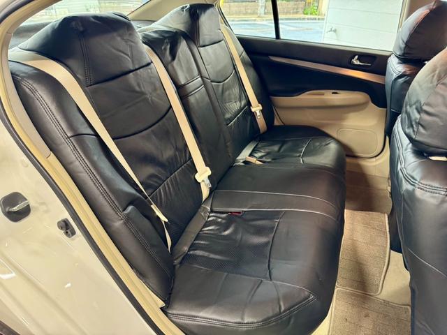 スカイライン 250GT Aパッケージ ドラレコ ETC 革調シートカバー パワーシート(23枚目)