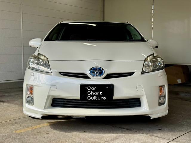 プリウス Sツーリングセレクション 純正HDDナビ バックカメラ 地デジ ETC Bluetooth LEDヘッドライト CD/DVD再生 ステアリングスイッチ オートエアコン エアロ 純正17インチAW ヘッドライトウォッシャー(10枚目)