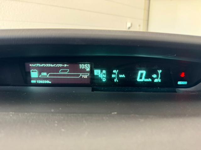 プリウス Sツーリングセレクション 純正HDDナビ バックカメラ 地デジ ETC Bluetooth LEDヘッドライト CD/DVD再生 ステアリングスイッチ オートエアコン エアロ 純正17インチAW ヘッドライトウォッシャー(26枚目)