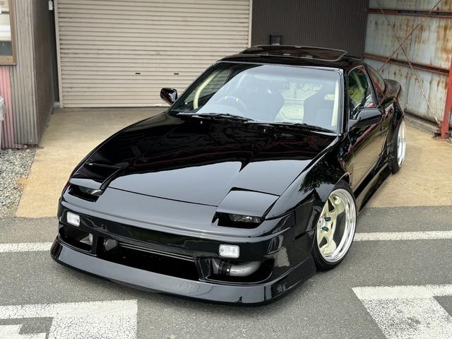 １８０ＳＸ 　サイクルフェンダー／ＢＮスポーツフルエアロ／ｗｏｒｋマイスター極リム／全塗装／サンルーフ／１５タービン／ドリドレ／ドリフト（6枚目）