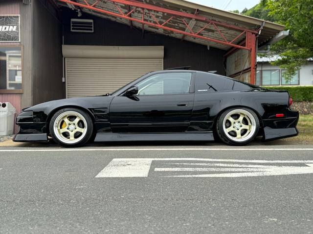 １８０ＳＸ 　サイクルフェンダー／ＢＮスポーツフルエアロ／ｗｏｒｋマイスター極リム／全塗装／サンルーフ／１５タービン／ドリドレ／ドリフト（15枚目）