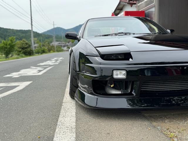 １８０ＳＸ 　サイクルフェンダー／ＢＮスポーツフルエアロ／ｗｏｒｋマイスター極リム／全塗装／サンルーフ／１５タービン／ドリドレ／ドリフト（16枚目）