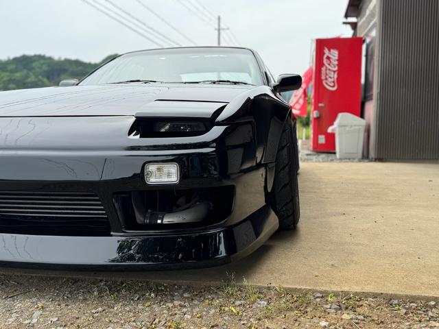 １８０ＳＸ 　サイクルフェンダー／ＢＮスポーツフルエアロ／ｗｏｒｋマイスター極リム／全塗装／サンルーフ／１５タービン／ドリドレ／ドリフト（17枚目）